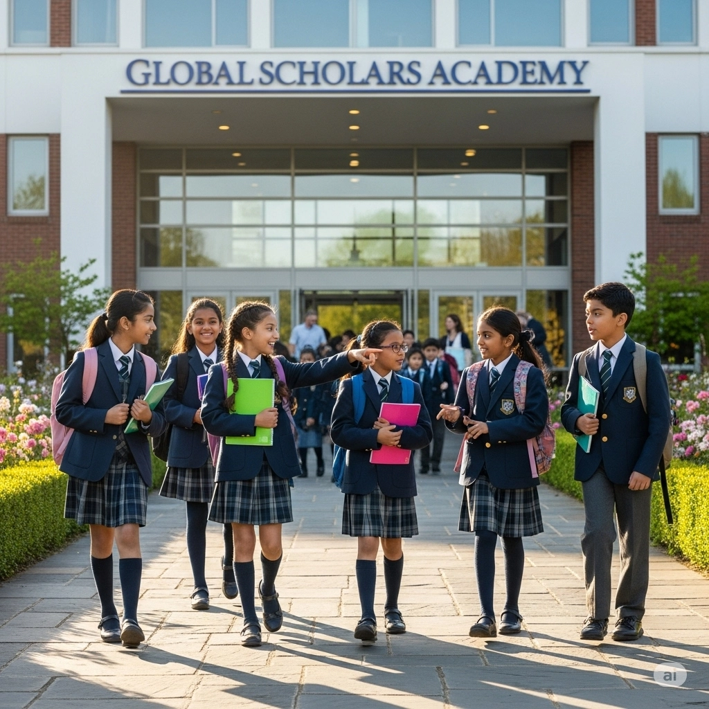 Top school banner